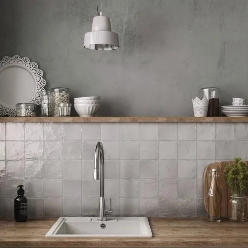 Mallorca Ceramic Tile | Pearl Finish, Handcrafted Design