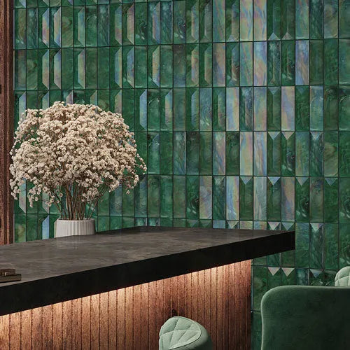 Prism Cast Glass Mosaic Tiles 