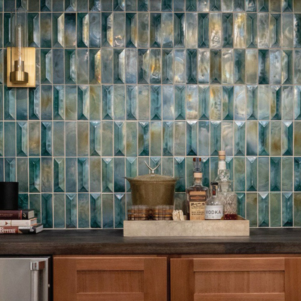 Glass Mosaic Tile for Pools, Walls, Floors