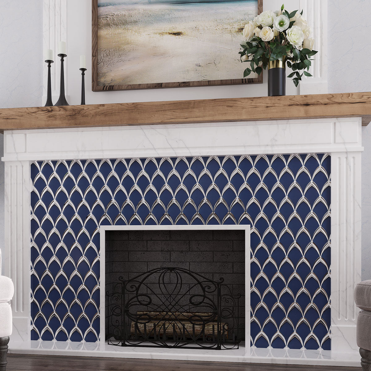 Art Glass Tile Backsplash & Decorative Tiles
