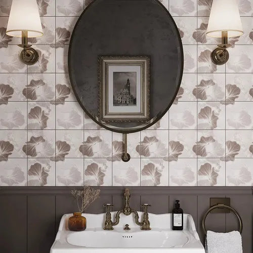 Bluma Etched Marble Tiles