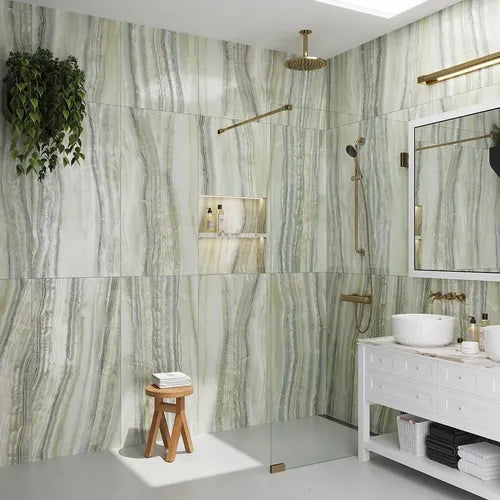 Emporio Crystal-Look Porcelain Tiles | Tile Club