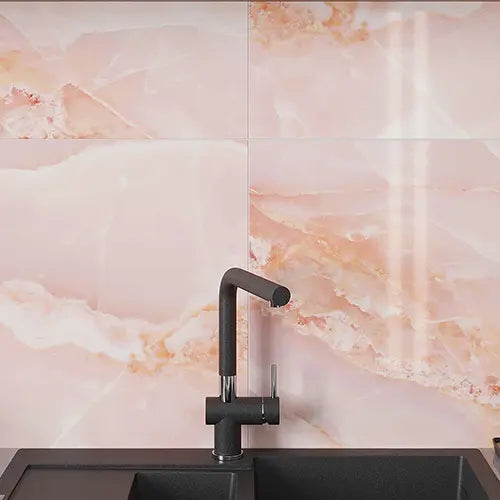 Pink & Purple Tile: Bathroom, Floor & More