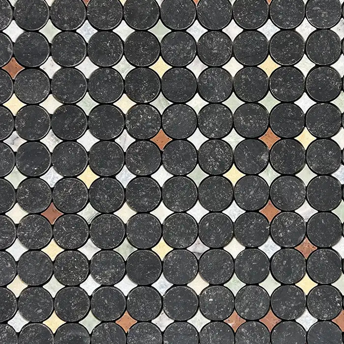 Pastello Marble Mosaic Tiles