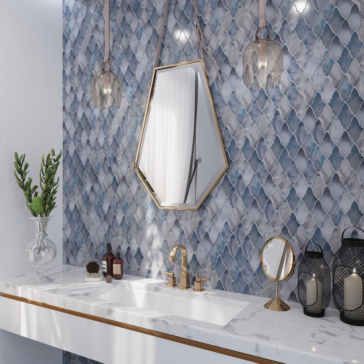 Sea Glass Tiles