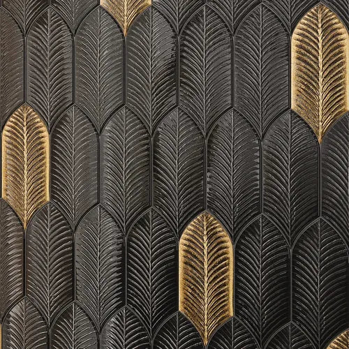 Plume Feather Ceramic Tiles | Mix and Match
