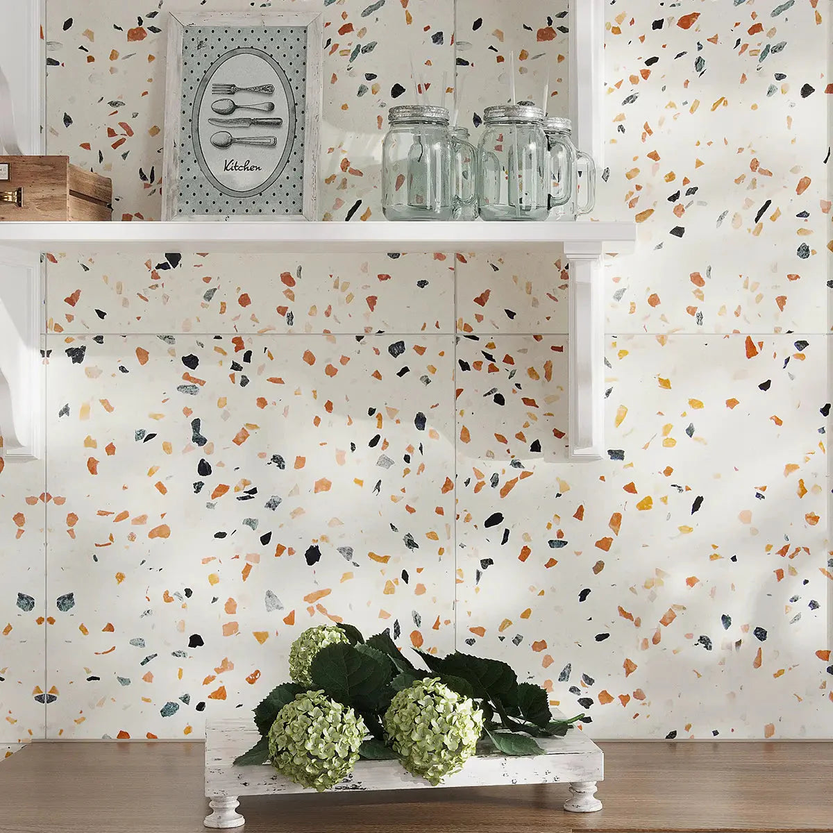 Real Terrazzo Tiles | Mid-Century 70s Style