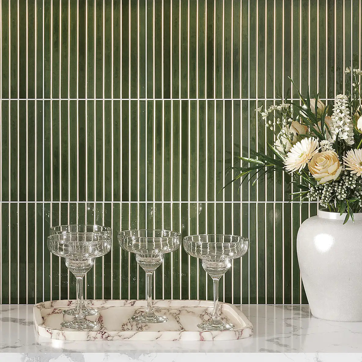 Tira Ceramic Ribbon Tile