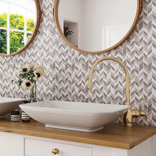 Farmhouse Tile - Rustic Floor Tile, Cottage Kitchen, Bathroom