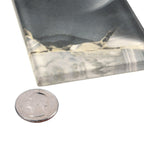 3" x 12" Smoky Quartz Geode Glass Tile | Tile Club