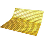 0 8" Yellow Gold Mini Mirrored Squares Glass Tile | Tile Club