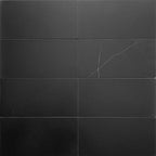 black marble subway tile