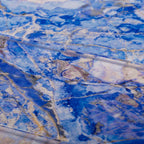 3" x 12" Celestial Sky Lapis Glass Tile | Tile Club
