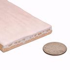 La Riviera Rose Pink Ceramic Subway Tile 2.5x8" | Tile Club