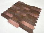 Copper Look Picket Peel and Stick Tile | Tile Club
