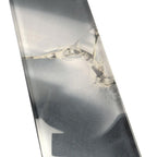 3" x 12" Smoky Quartz Geode Glass Tile | Tile Club