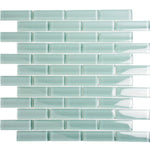 Aqua Glass Brick Tile