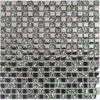 Tile Club | Breeze Silver Glass Mosaic Wall & Floor Tile position: 1