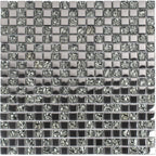 Tile Club | Breeze Silver Glass Mosaic Wall & Floor Tile position: 1