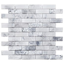 Frozen Dreams Brick Glass Mosaic Tile