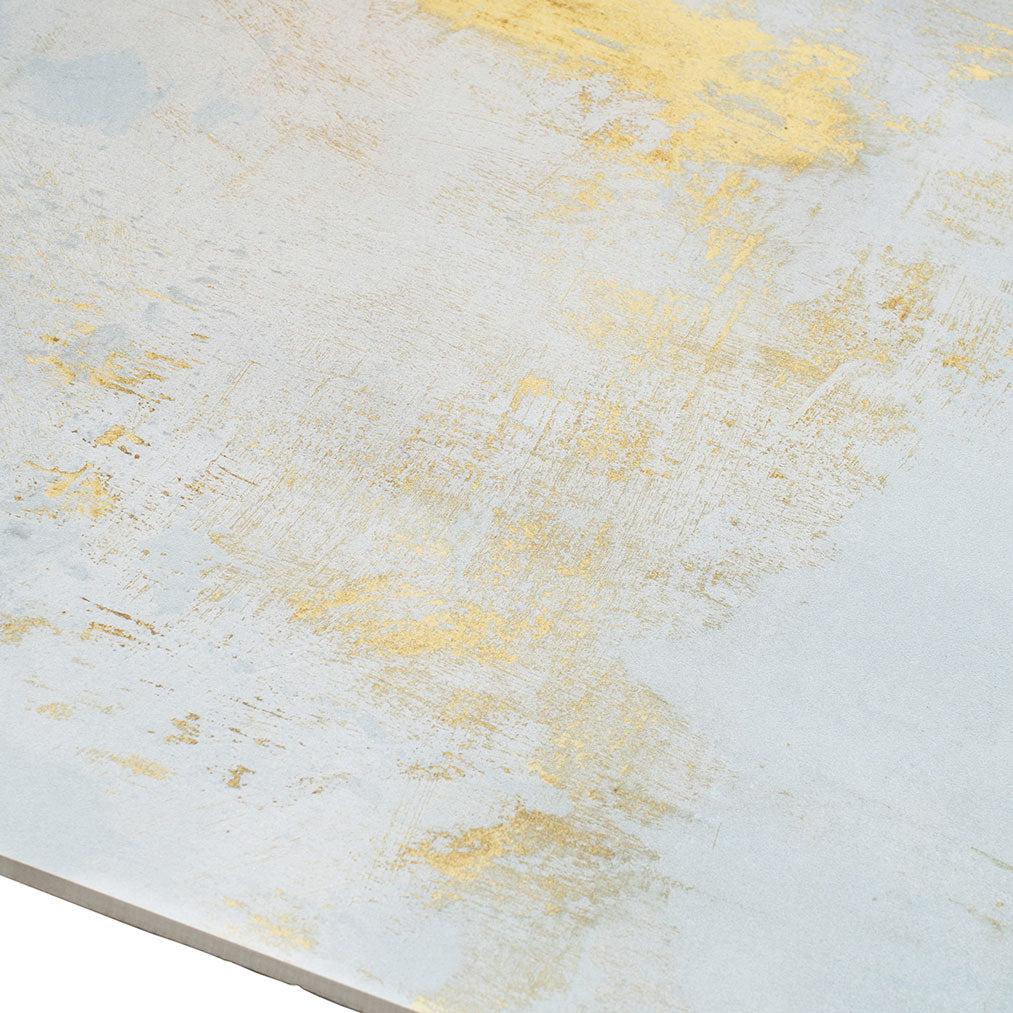 Gilded Age Blue Patterned Porcelain Tile 24x24 | Tile Club