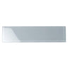 Glacier Aura Gray 3X12 Polished Glass Tile