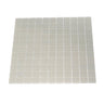 Glacier Beach 1X1 Frosted Glass Tile
