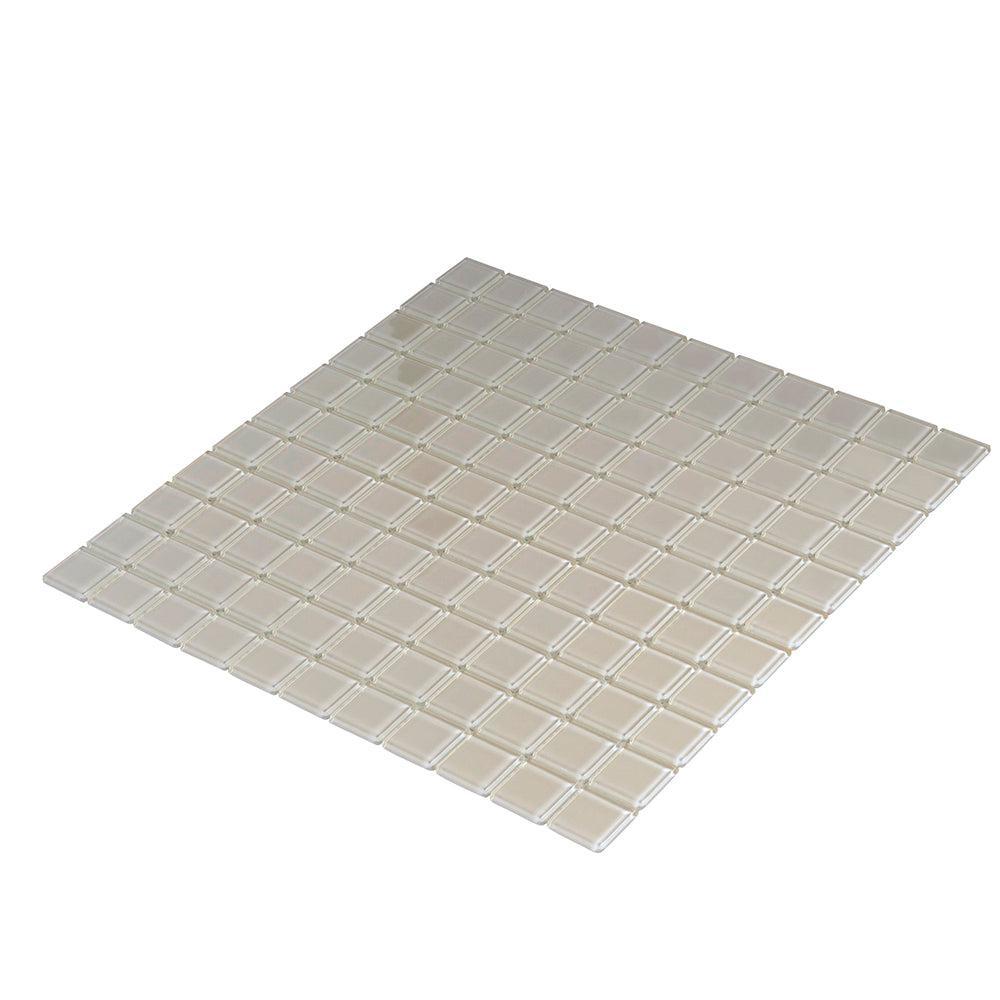 Glacier Beach 1X1 Polished Glass Tile | Tile Club