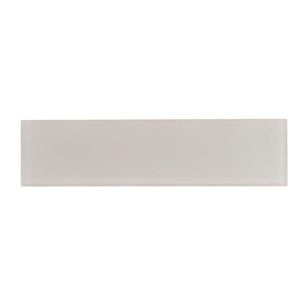 Glacier Beach 3X12 Frosted Glass Tile
