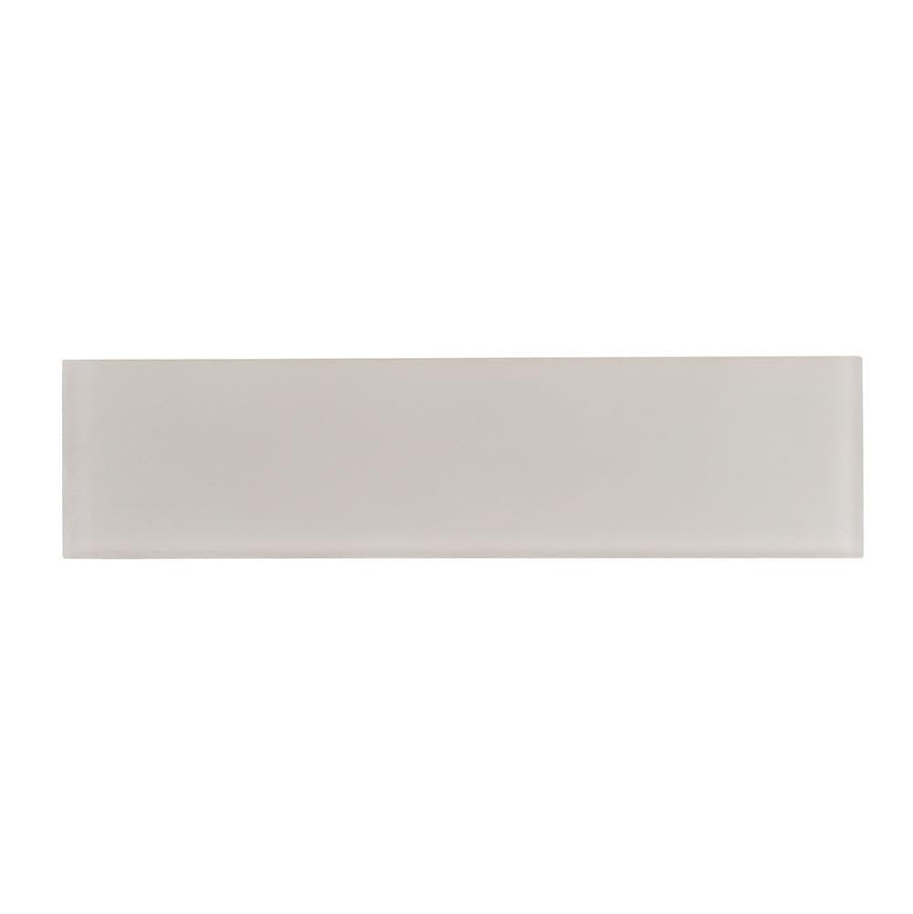 Glacier Beach 3X12 Frosted Glass Tile