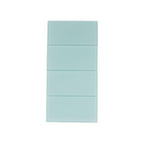Glacier Breeze 3X6 Frosted Glass Subway Tile | Tile Club
