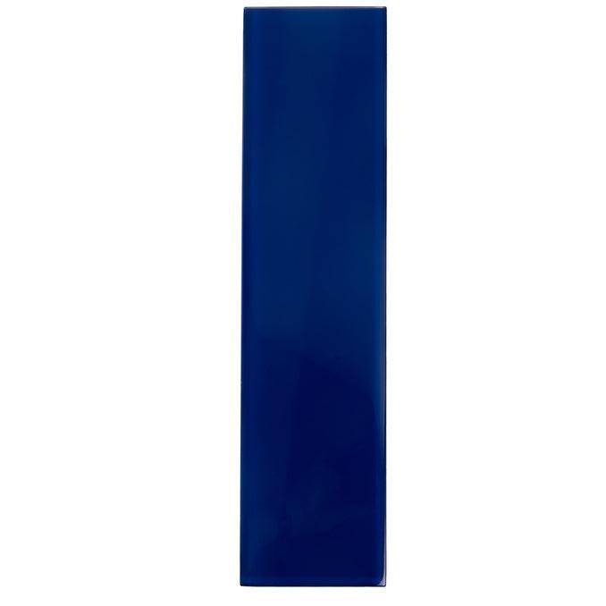 Glacier Cobalt Blue 4X16 Polished Glass Tile | Tile Club
