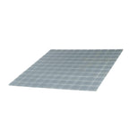 Glacier Dark Gray 1X1 Frosted Glass Tile | Tile Club
