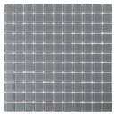 Glacier Dark Gray 1X1 Polished Glass Tile Sample