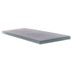 Glacier Dark Gray 3" x 12" Frosted Glass Tile | Tile Club