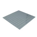 Glacier Gray 1X1 Polished Glass Tile | Tile Club