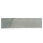 Glacier Gray 4X16 Polished Glass Tile