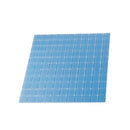 Glacier Ocean Blue 1" x 1" Frosted Glass Tile | Tile Club