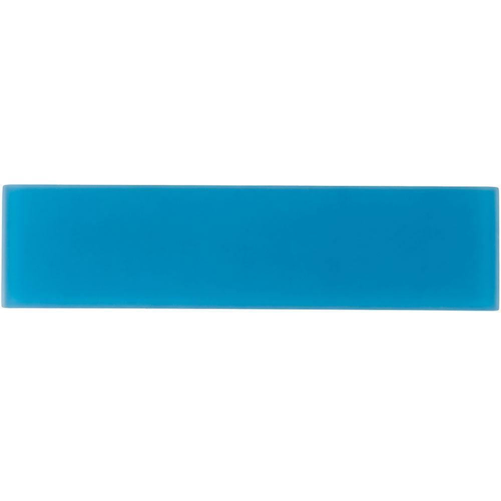 3x12 Polished Blue Glass Tile
