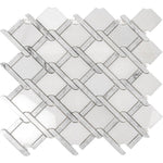 Tile Club | Italiano White Marble Mosaic Wall & Floor Tile position: 1