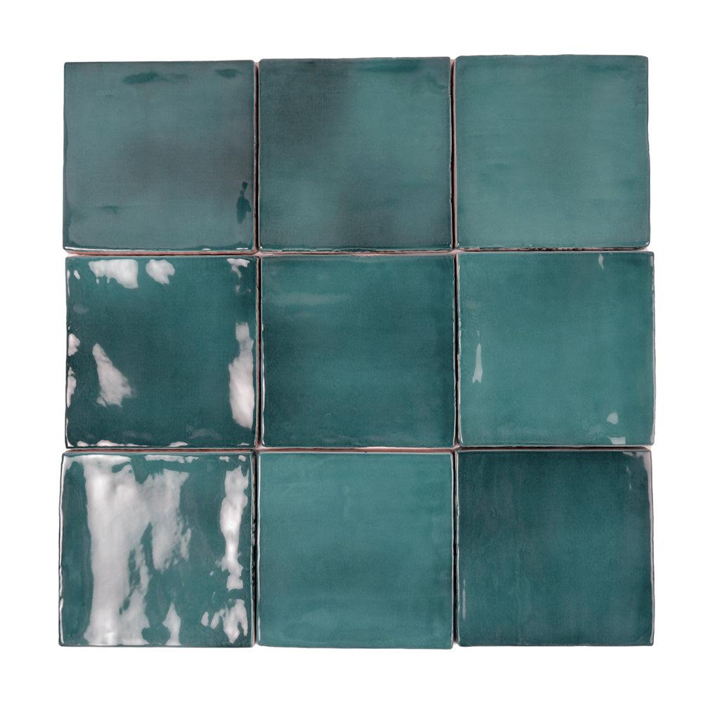 Lake Glacier Ceramic Square Tile 4x4 | Tile Club