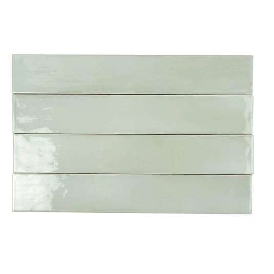 Lake Mint Ceramic Subway Tile 2.6x16 | Tile Club