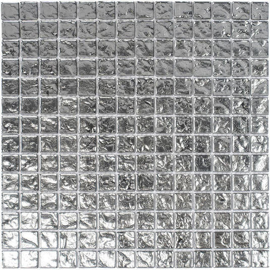 Mizumi Nickel Glass Mosaic Tile