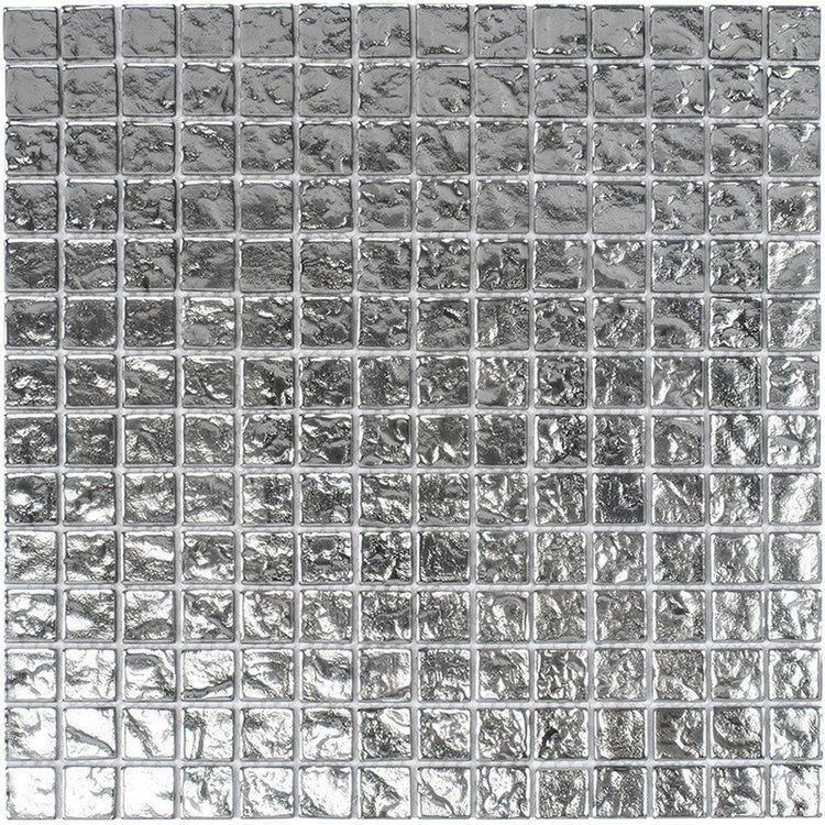Mizumi Nickel Glass Mosaic Tile