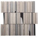 Villa Rapids Gray Marble & Glass Mosaic Tile | Tile Club | Position1