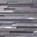 Waterfall Haze Linear Glass & Metal Mosaic Tile | Tile Club