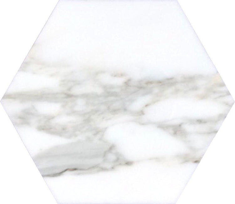 10" Calacatta Gold Hexagon Tile Honed | Tile Club | Position1