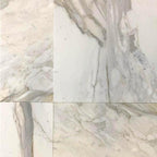 Recent Lot of Calacatta Gold 12X24 Honed Marble Tile