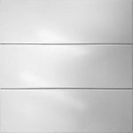 White Matte Ceramic Subway Wall Tile 4x12 Sample