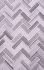 1x3" Equator Herringbone polished mosaic tile